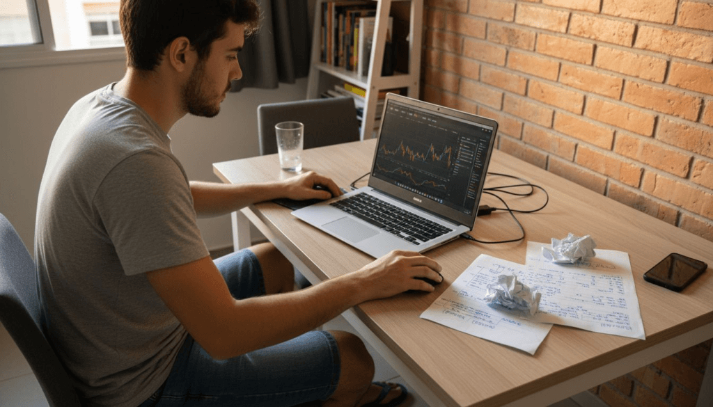 Começando no trading: praticando operações no simulador, direto de casa