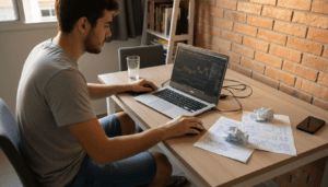 Começando no trading: praticando operações no simulador, direto de casa